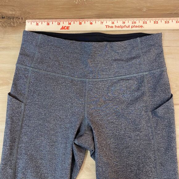Lululemon Pants Womens 4 Gray Cropped Movement Leggings - Picture 5 of 9